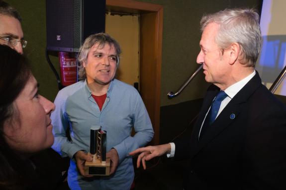 Imaxe da nova:Rueda agradece a implicación dos empregados públicos á hora de innovar para construír unha administración eficiente que mellora a v...