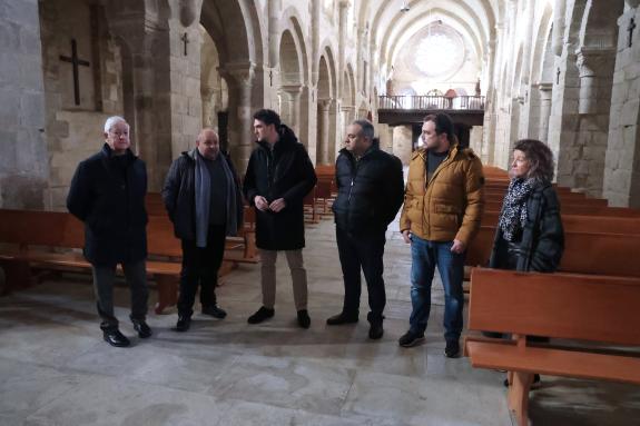 Imaxe da nova:La Xunta licita las obras de restauración de la fachada principal de la iglesia de Santa María de Meira