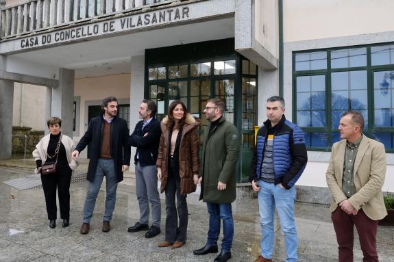 Imagen de la noticia:Diego Calvo realiza una visita institucional a Vilasantar