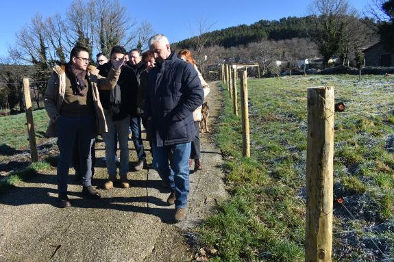Imaxe da nova:A Xunta remata os peches perimetrais da aldea modelo de Pedrosa, no concello ourensán de Riós