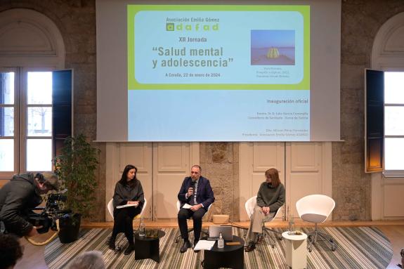 Imaxe da nova:O conselleiro de Sanidade intervén na XII Xornada sobre saúde mental e adolescencia organizada pola asociación Emilia Gómez-Adafad