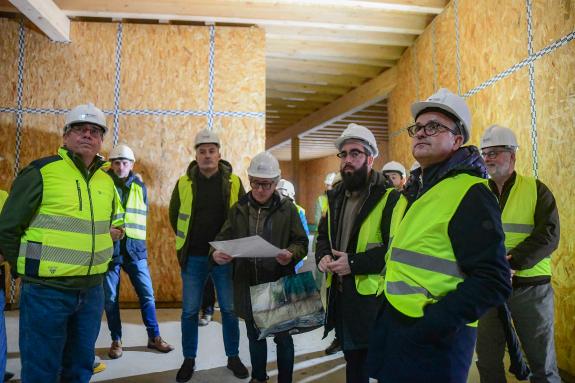 Imagen de la noticia:La nueva base de la Unidade Operativa de Rianxo contará con madera gallega en su estructura