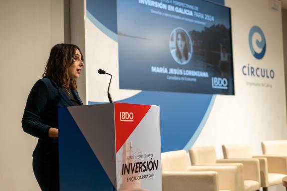 Imagen de la noticia:Lorenzana defiende una política económica de apoyo a la empresa para incentivar la inversión en Galicia