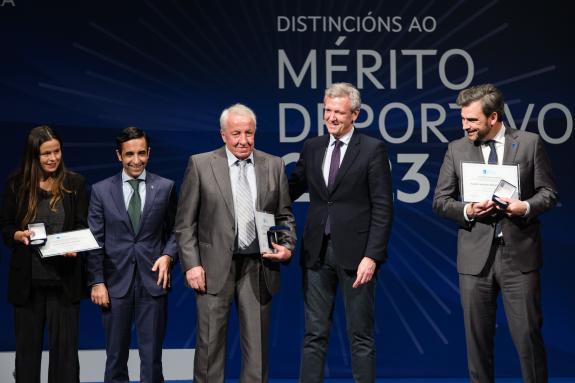 Imagen de la noticia:Rueda destaca el talento de los deportistas gallegos y los beneficios que el deporte tiene para la salud