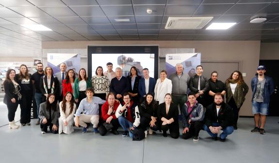 Imaxe da nova:A Xunta felicita á xente moza que completou as estadías formativas do Xuventude Mentoring na empresa