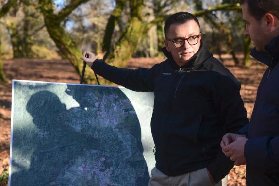 Imaxe da nova:A Xunta avanza nos traballos para a posta en marcha do polígono agroforestal de Vilalén-Tomonde, no concello de Cerdedo-Cotobade