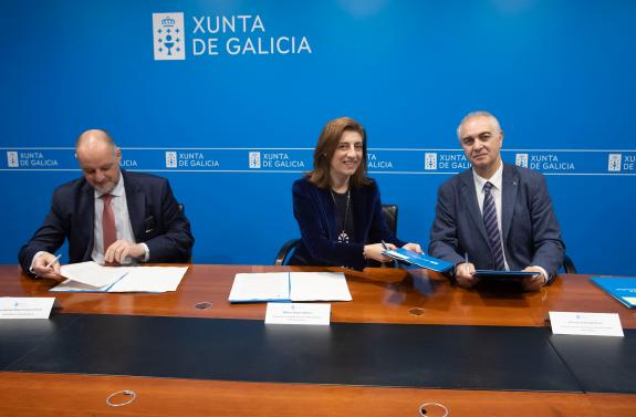  A Xunta, Abanca e Caixa Rural Galega renovan o seu convenio de colaboración para manter en 2024 o programa de avais públicos para a mocidade