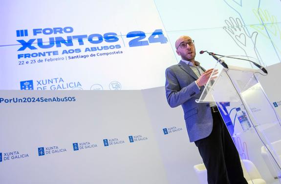 Imaxe da nova:A Xunta inaugura o III Foro Xuntos fronte aos abusos que ten lugar na Cidade da Cultura