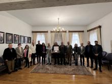 A Xunta destaca a contribución de Claudio Rodríguez Fer á literatura galega contemporánea na entrega do Cunqueiriano de Honra 2024