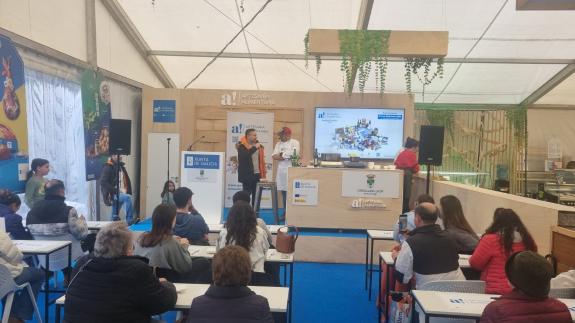 Imaxe da nova:A Xunta pon en valor os produtos alimentarios galegos amparados baixo o selo Artesanía Alimentaria na clausura de Merca Delicadeza