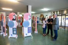 A facultade de Filoloxía acolle ata o 18 de abril unha exposición que visibiliza o legado das mulleres na literatura universal