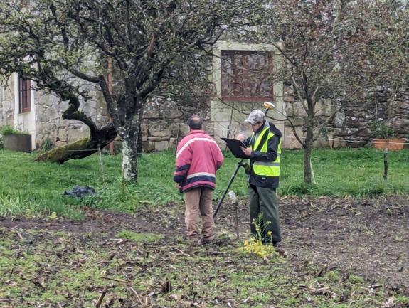 Imaxe da nova:Avanzan os traballos da parcelaria de Goiás-Xaxán-A Veiga, en Lalín, que suporán a reestruturación de 2.589 hectáreas de 1.207 veci...
