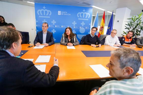 Imaxe da nova:A delegación da Xunta acolle a reunión preparatoria para o simulacro de emerxencia no edificio administrativo
