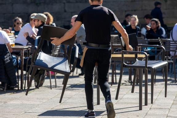 Imaxe da nova: A Xunta presentará antes do verán a súa guía para a integración de terrazas na contorna e espazos públicos