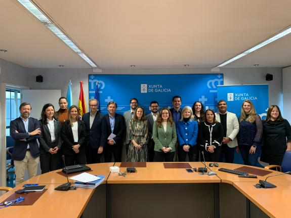 Imagen de la noticia:La Xunta mantiene un encuentro con una delegación de Brasil para explorar vías de negocio y oportunidades de colaboración