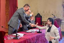 José López sinala o compromiso do Goberno galego coa promoción da lingua entre a mocidade investigadora