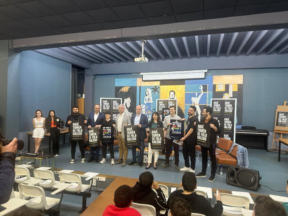 Imaxe da nova:A Xunta potencia a música actual en galego na I Edición do festival “Aquí tamén se fala”