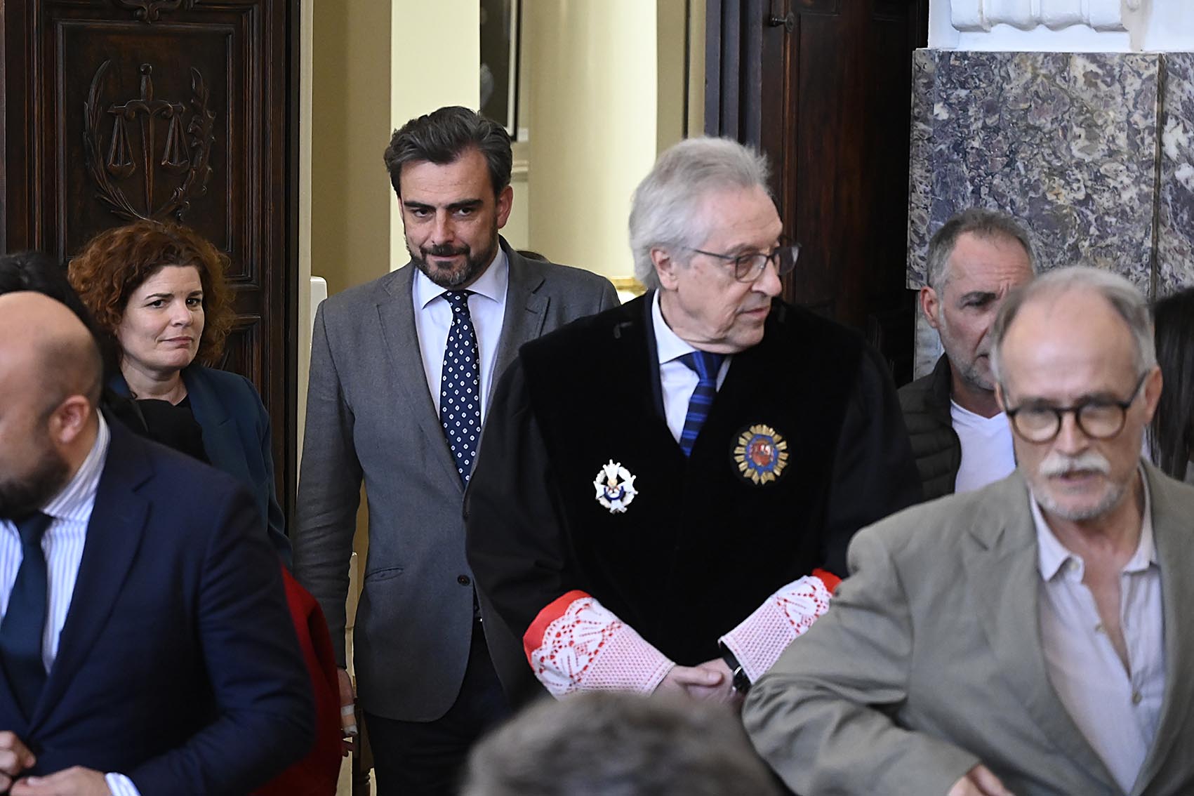 Diego Calvo asiste á toma de posesión do novo fiscal xefe da Fiscalía Provincial da Coruña