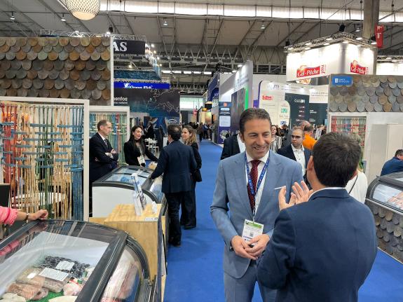 Imaxe da nova:A Xunta afonda na internacionalización dos produtos pesqueiros coa promoción da calidade e sabor do peixe e marisco galegos na Seaf...