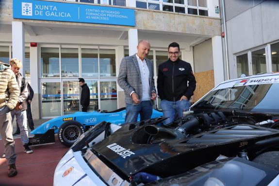 Imaxe da nova:O piloto Alonso Liste disputará os campionatos galego e europeo de automobilismo de montaña con vehículos preparados no CIFP As Mer...