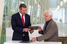 A Xunta e a Real Academia Galega renovan o convenio de colaboración para a utilización das instalacións da Cidade da Cultura