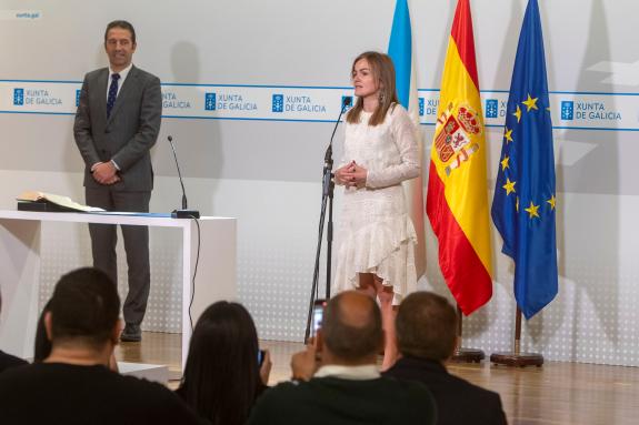 Imaxe da nova:Marta Barreiro toma posesión como nova secretaria xeral técnica da Consellería do Mar
