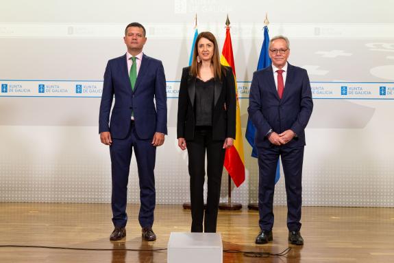 Imaxe da nova:Jorge Atán toma posesión como novo secretario xeral técnico de Medio Rural e José Balseiros repite como director xeral de Gandaría,...