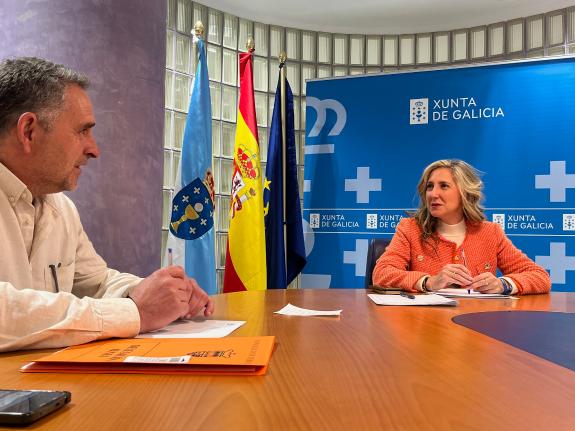 Imaxe da nova:Martina Aneiros inicia co alcalde de Cerdido unha rolda de contactos cos rexedores dos concellos da delegación territorial