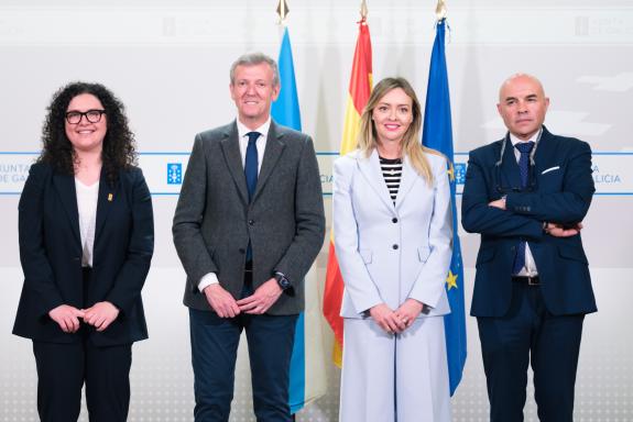 Imagen de la noticia:Rueda asiste a la toma de posesión de los nuevos directores xerais da Loita contra a Violencia de Xénero y de Promoción da I...