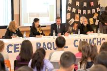 López Campos salienta o exemplo para as xeracións máis novas do compromiso de Luísa Villalta coa terra, a lingua e a cultura