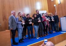 Valentín García participa na gala dos XX edición dos premios literarios Frei Martín Sarmiento e do certame audiovisual REC.curta