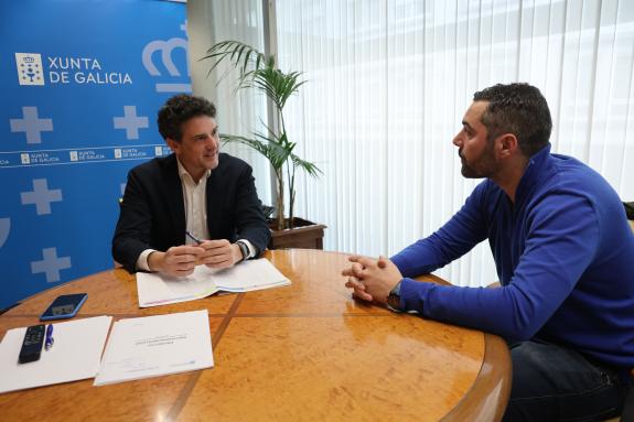 Imaxe da nova:O delegado territorial e o alcalde de Baralla valoran vías de colaboración para proxectos de interese municipal