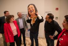 O secretario xeral da Lingua participa na lectura continuada en homenaxe a Nélida Piñón