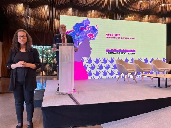 Imaxe da nova:A Xunta participa na Xornada de Responsabilidade Social Empresarial organizada por Vegalsa-Eroski