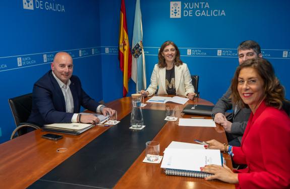 Imaxe da nova:A Xunta e o concello de Friol avalían o proxecto para dotar de abastecemento de auga á parroquia de Seixón