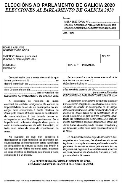 artículo Albany Dar permiso Decreto del DOG nº 28 de 2020/2/11 - Xunta de Galicia